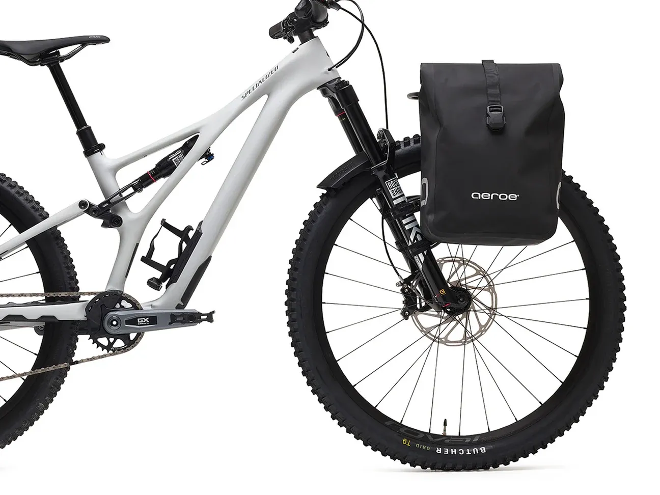 aeroe Urban Pannier Sidoväska, Black, One Size