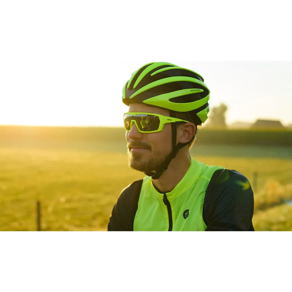 AGU Beam Solglasögon, Fluo yellow, Smoke Grey/CAT3