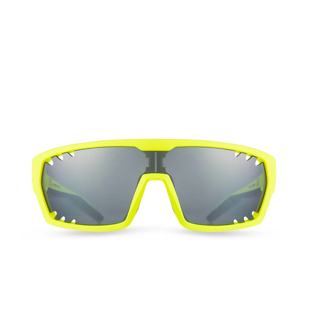 AGU Beam Solglasögon, Fluo yellow, Smoke Grey/CAT3
