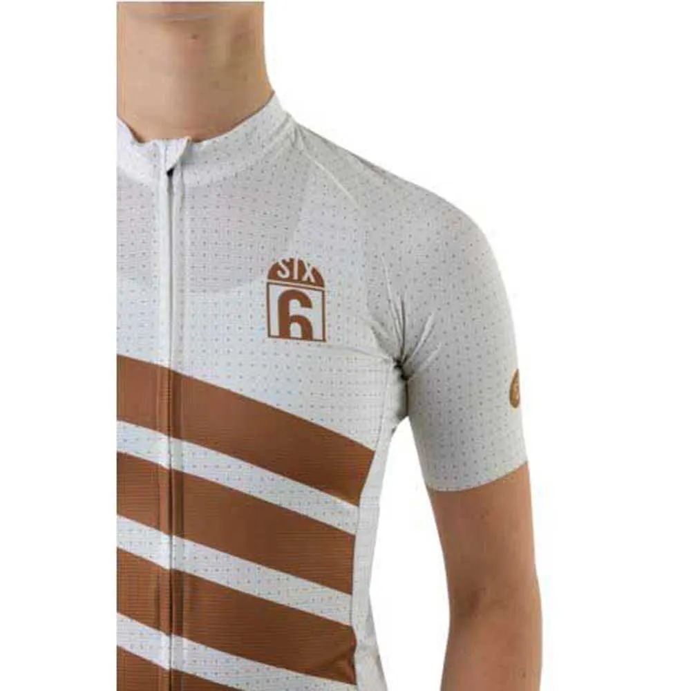 AGU Classic Six6 Korta ärmar Cykeltröja, Heritage white, XL
