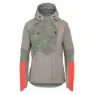 Hi vis red / grey