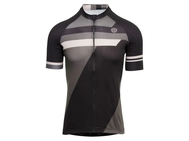 AGU Essential inception kortärmad jersey svart/grå, Grå/svart, S AGU Essential inception kortärmad jersey svart/grå, Grå/svart, S