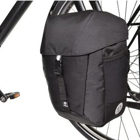 AGU Essential Klickfix 12l Sidoväskor, Black, One Size