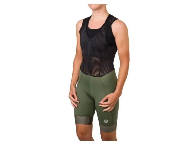 AGU Essential Prime bibshorts Army Grön dam AGU Essential Prime bibshorts Army Grön dam