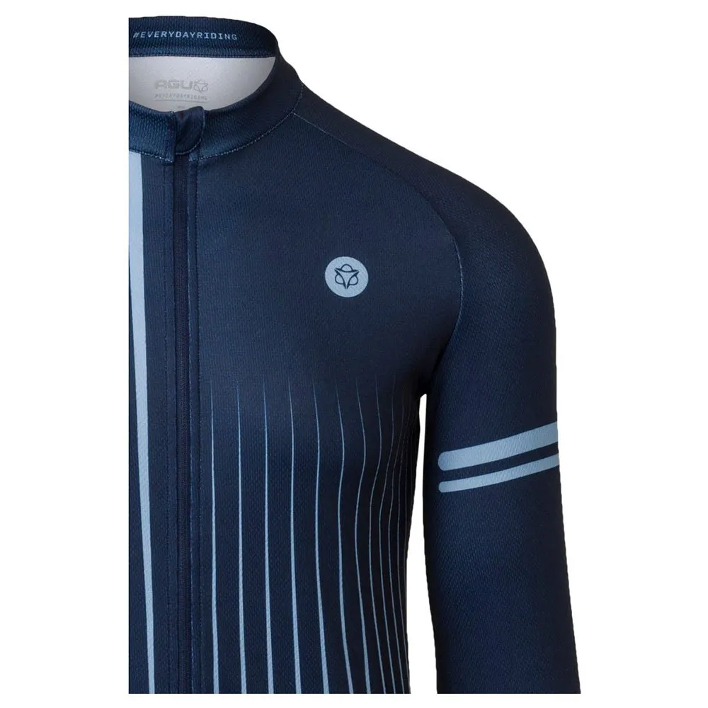 AGU Faded Stripe Essential Långärmad Trikå