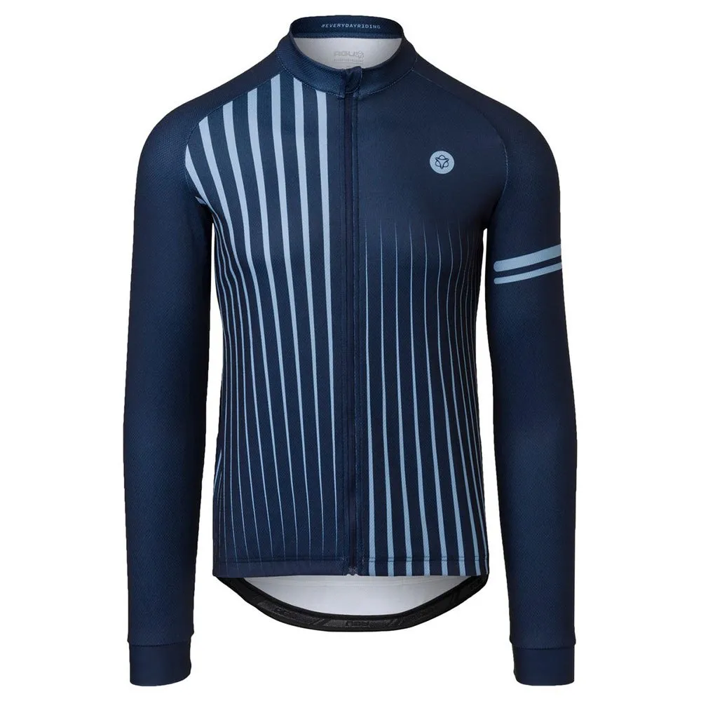 AGU Faded Stripe Essential Långärmad Trikå