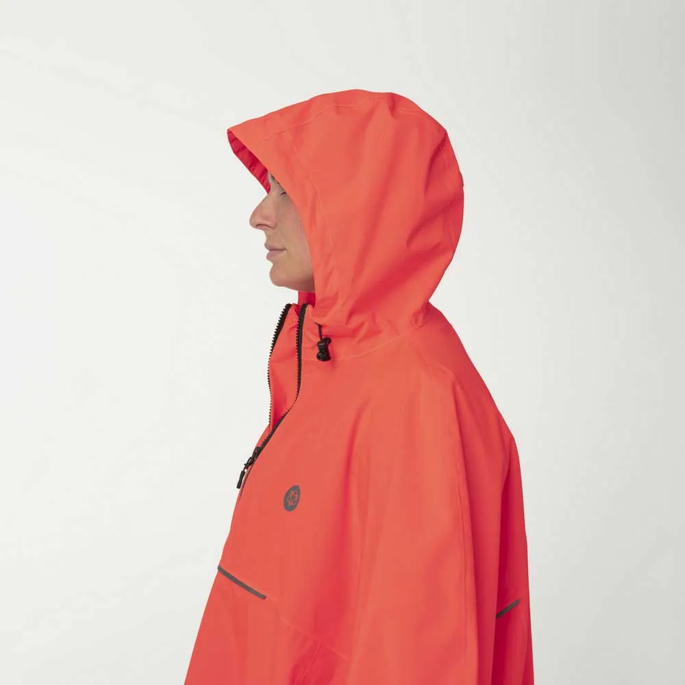 AGU Grant Essential Vattentät Poncho, Neon red AGU Grant Essential Vattentät Poncho, Neon red