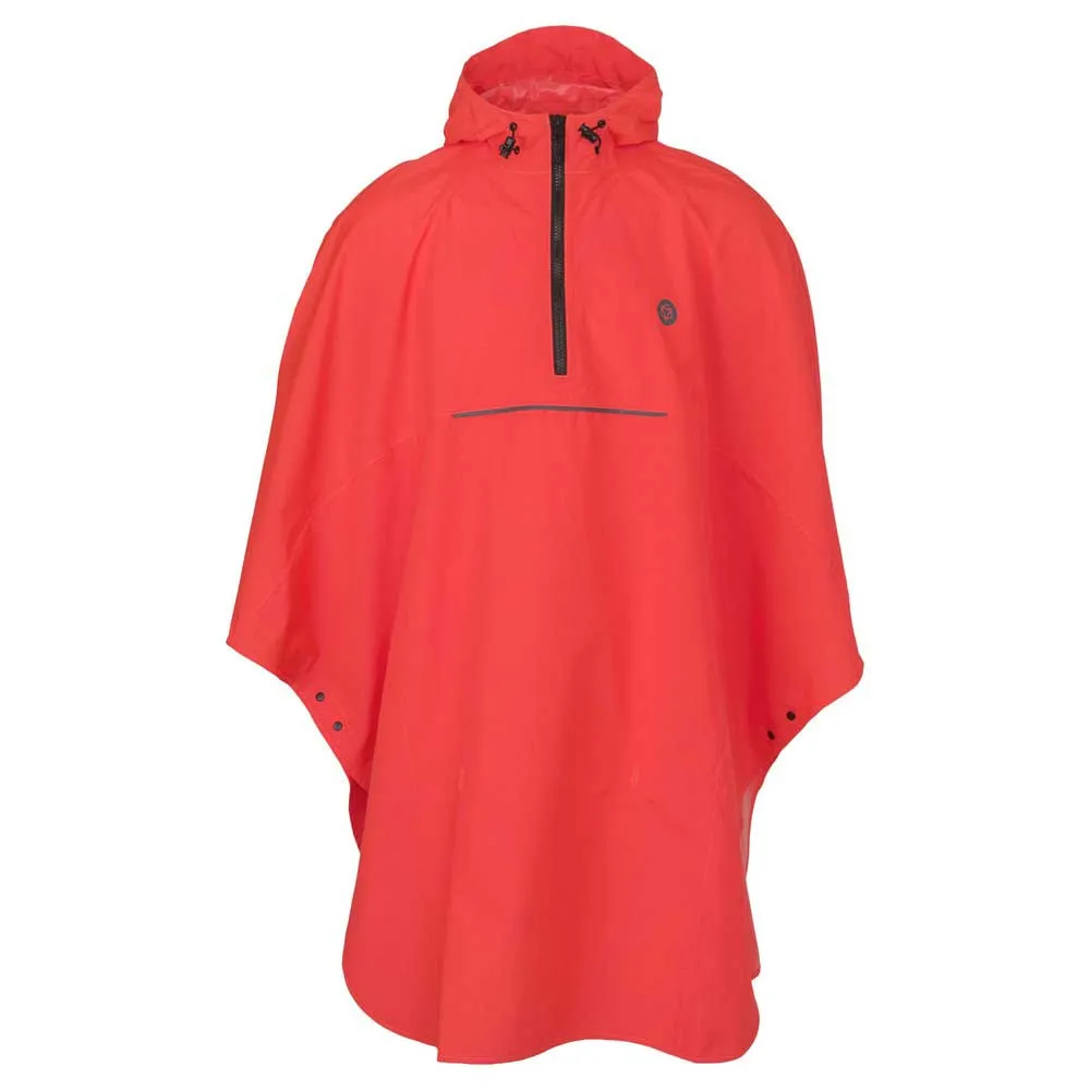 AGU Grant Essential Vattentät Poncho, Neon red AGU Grant Essential Vattentät Poncho, Neon red