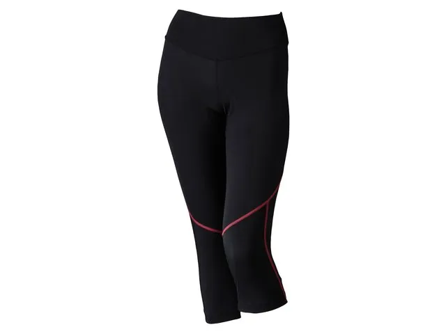 AGU Grid 3/4 shorts svart/korall AGU Grid 3/4 shorts svart/korall
