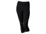 AGU Grid 3/4 shorts svart/korall