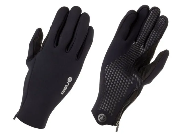 AGU Neoprene Zip cykelhandskar AGU Neoprene Zip cykelhandskar