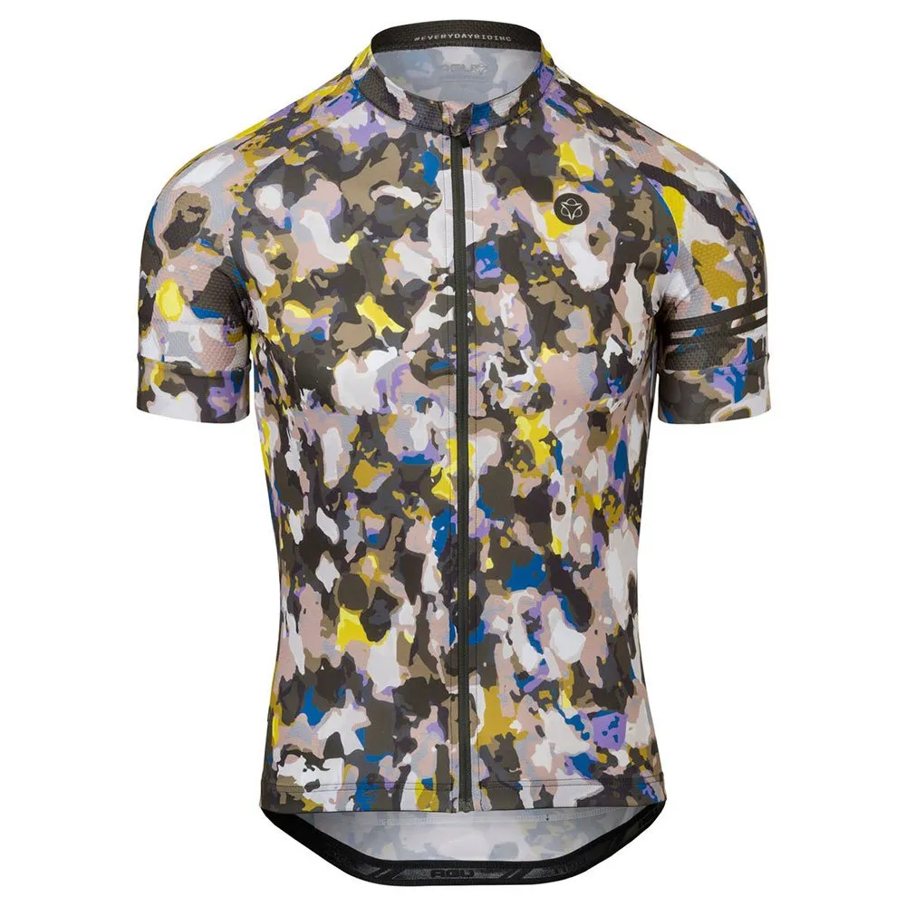 AGU Pattern Trend Recycled Plastic 2 Korta ärmar Cykeltröja, Bond, S AGU Pattern Trend Recycled Plastic 2 Korta ärmar Cykeltröja, Bond, S