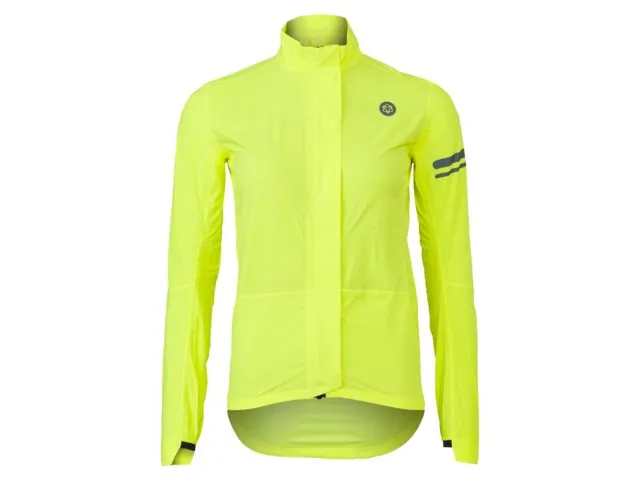 AGU Prime regnjacka HiVis gul dam AGU Prime regnjacka HiVis gul dam