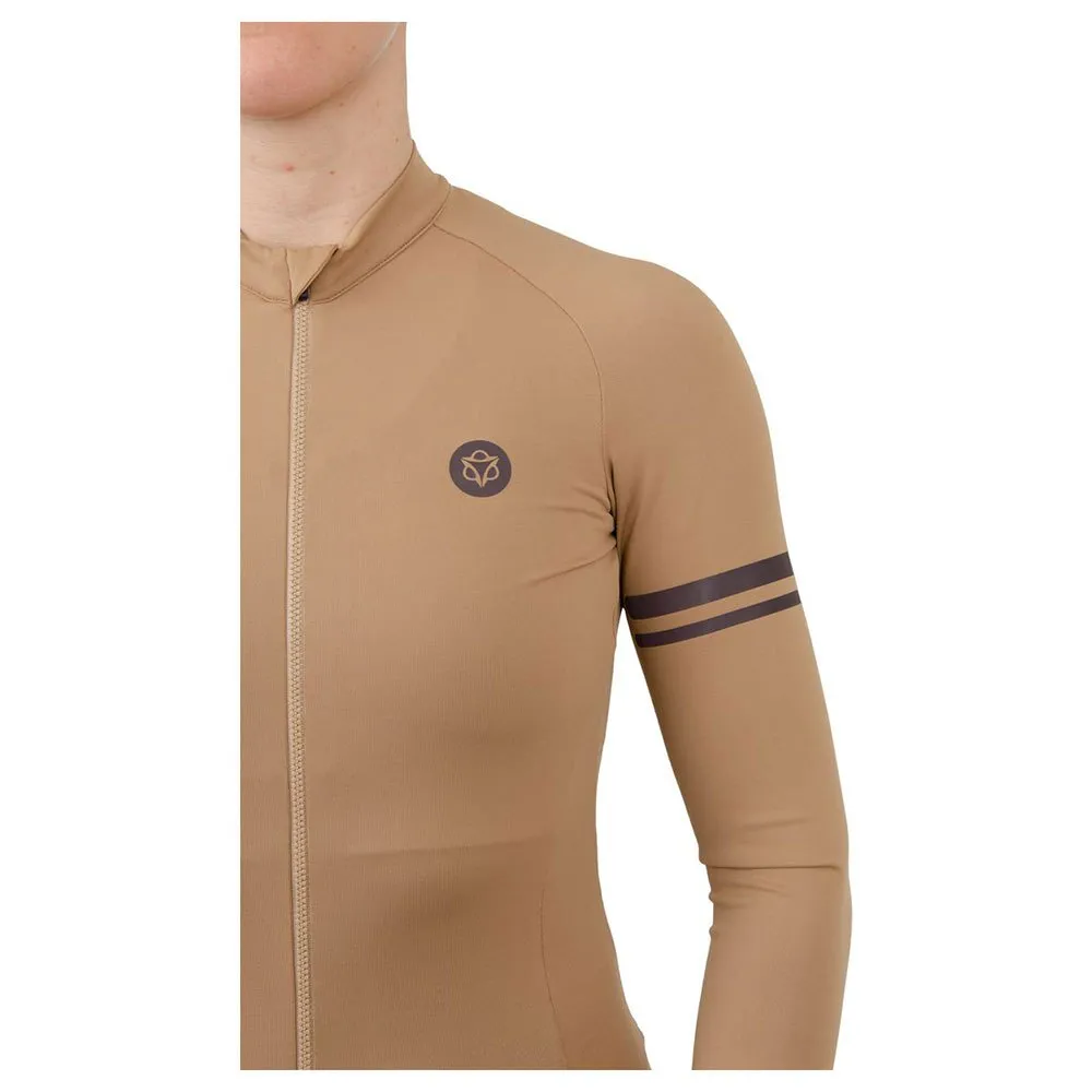 AGU Solid Dms Långärmad Trikå, Leather, XS