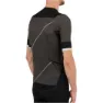 AGU Stripe Korta ärmar Cykeltröja, Black / grey, M