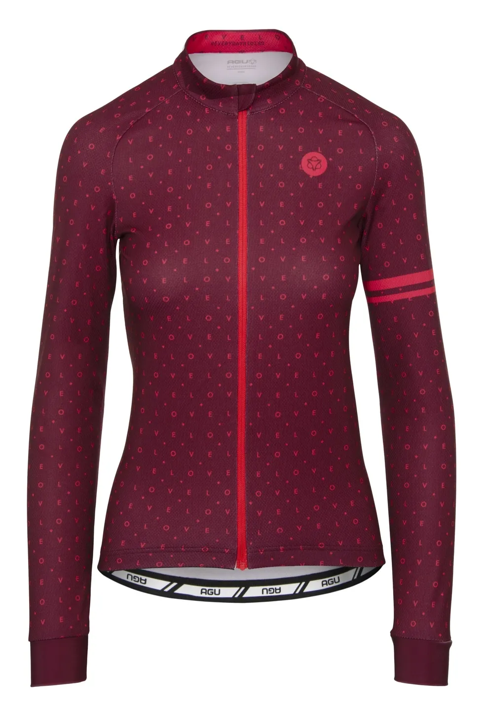 AGU Trend Velo Love LS Tröja, Röd