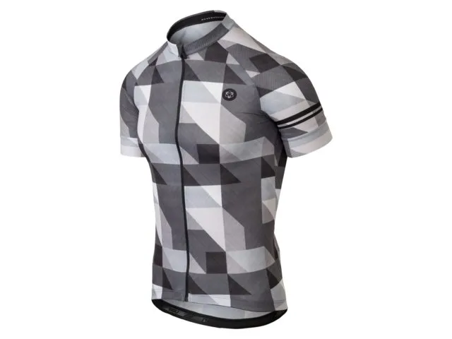 AGU Triangle Stripe Essential Cykeltröja Svart/Grå/Vit, Grå/Vit/Svart, M AGU Triangle Stripe Essential Cykeltröja Svart/Grå/Vit, Grå/Vit/Svart, M