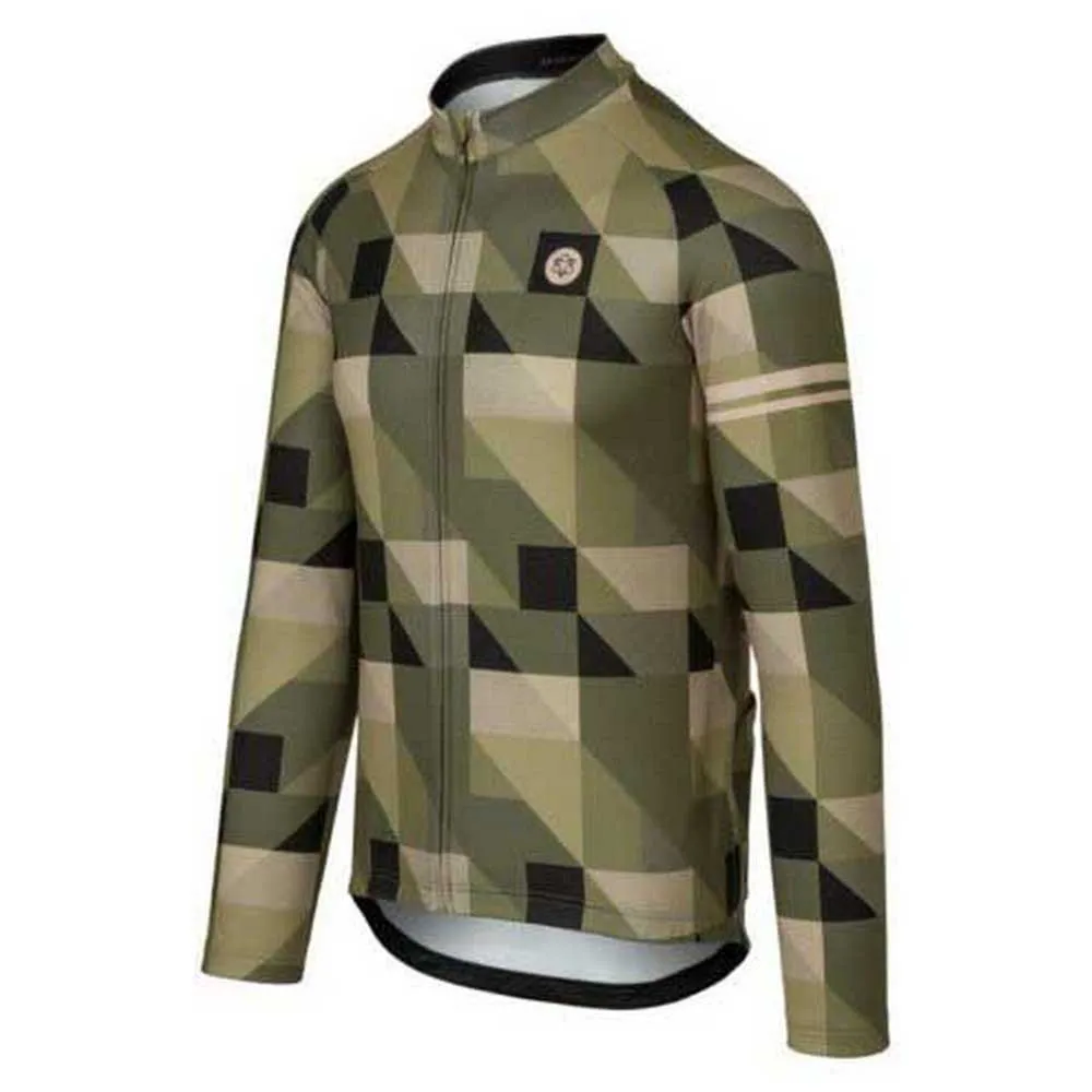 AGU Triangle Stripe Essential Långärmad Trikå