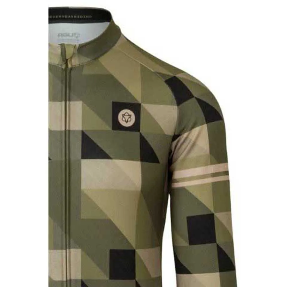 AGU Triangle Stripe Essential Långärmad Trikå