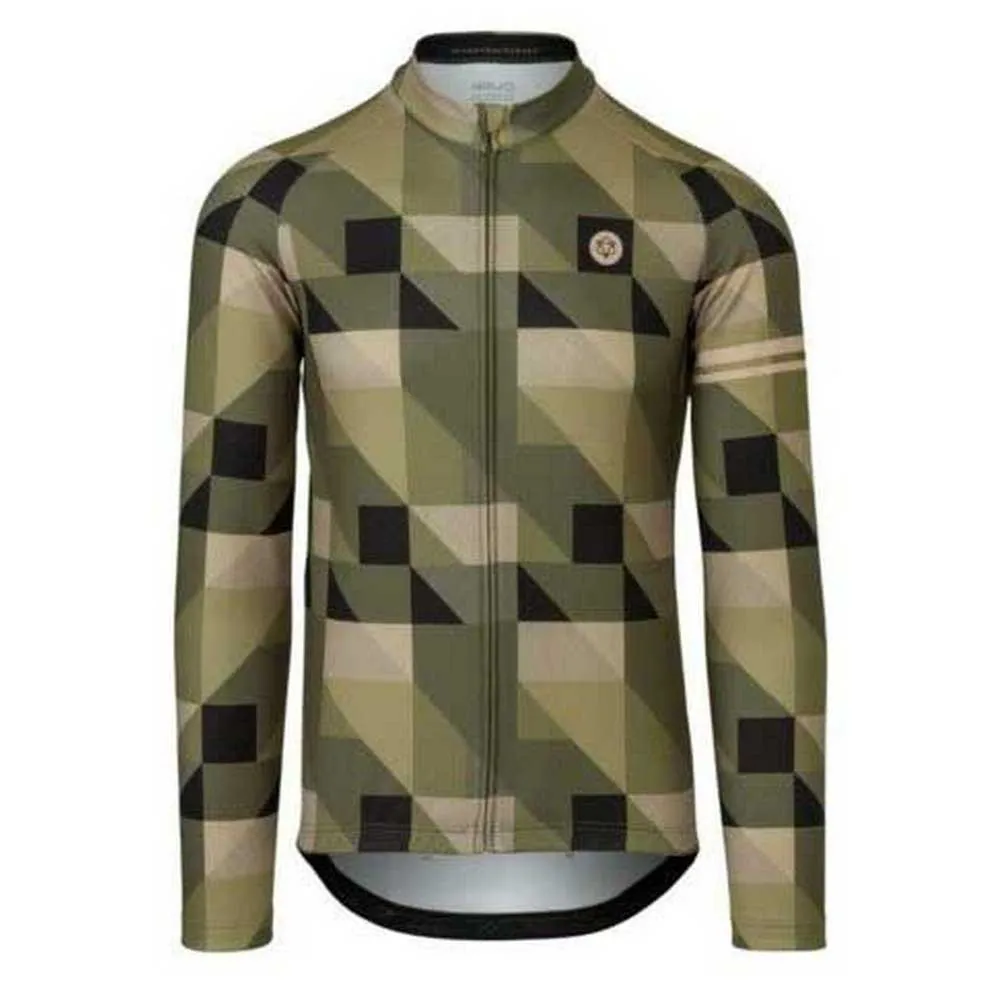 AGU Triangle Stripe Essential Långärmad Trikå