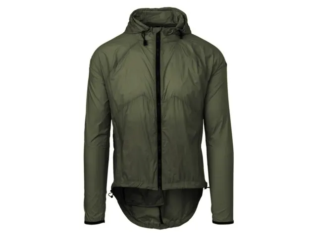 AGU Venture Vindjacka med Hoodie, Army Green