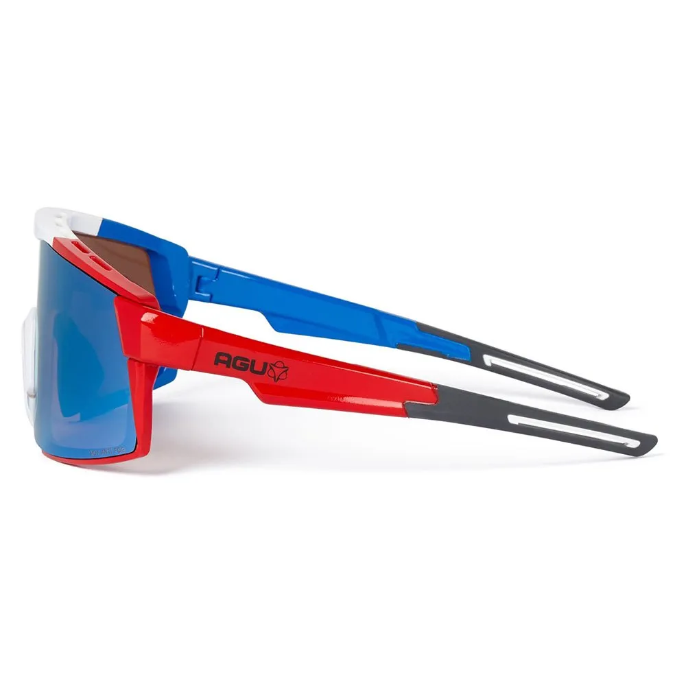 AGU Verve Hdii France Solglasögon, Multicolor, Blue Mirror/CAT3
