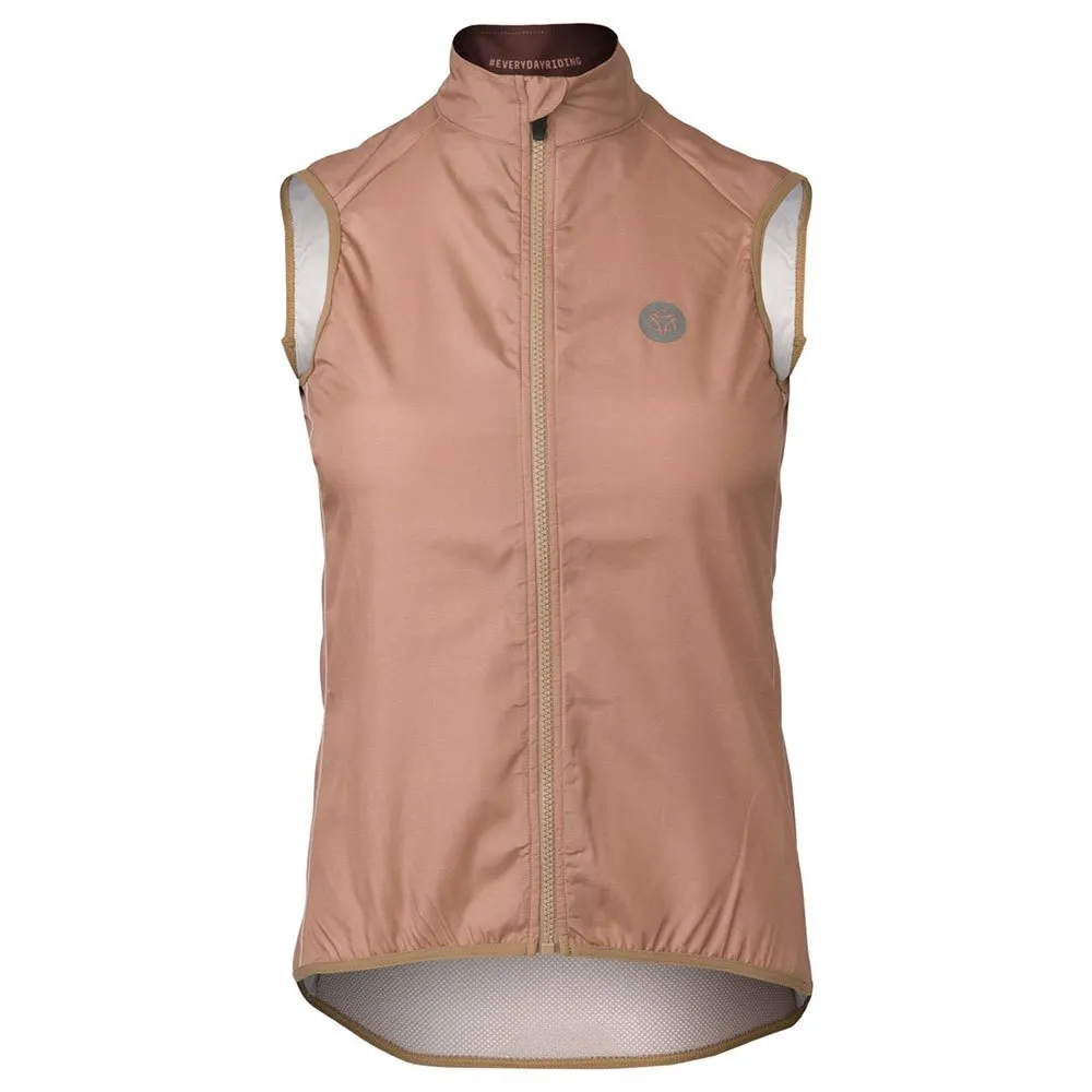 AGU Wind Leather Väst, Brown