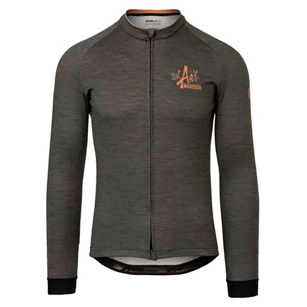 AGU Wout Van Aert Collab Team Jumbo-visma Långärmad Trikå, Black, XL AGU Wout Van Aert Collab Team Jumbo-visma Långärmad Trikå, Black, XL