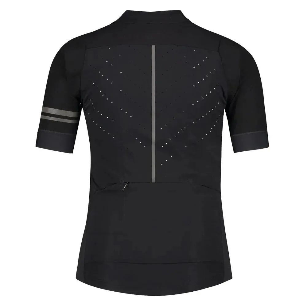 AGU Woven Premium Korta ärmar Cykeltröja, Black, XS