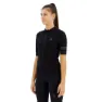 AGU Woven Premium Korta ärmar Cykeltröja, Black, XS