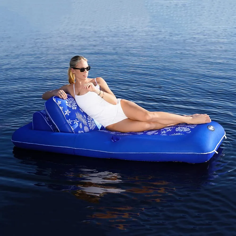 Aguapro Supreme Omvandlingsbar Lounge unisex, Blue, 96.5 x 193cm