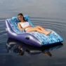 Aguapro Ultra Stoppad Bekväm Lounge unisex, Blue / white, 97 x 180cm