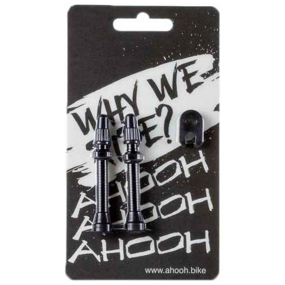 Ahooh Presta Ventiler, Black, 46mm