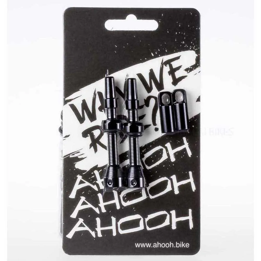 Ahooh Tech Presta Ventiler, Black, 46mm