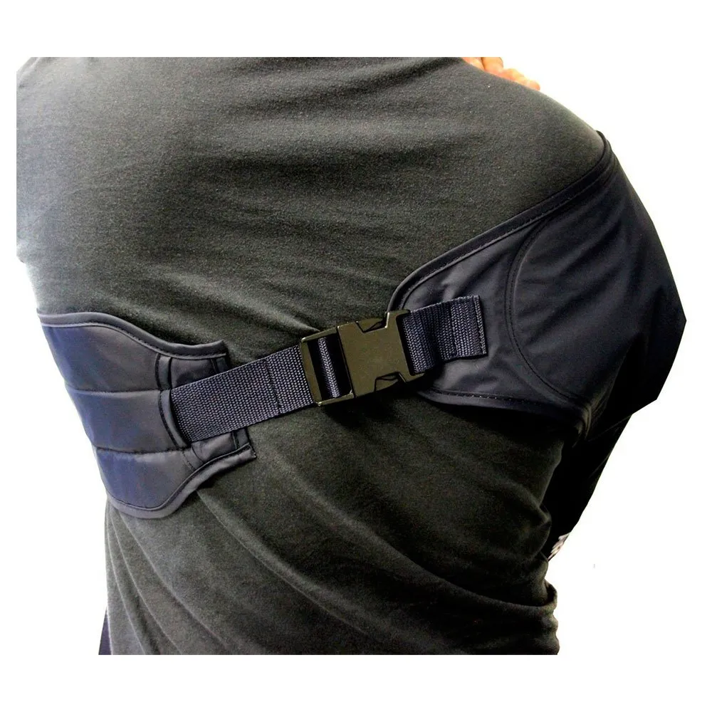 Air Relax Pressoterapi Arm Manschett, Navy blue / black, One Size