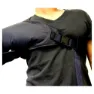 Air Relax Pressoterapi Arm Manschett, Navy blue / black, One Size