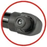 airbone Super Power Zt-514 Mini Pump, Black, 160psi