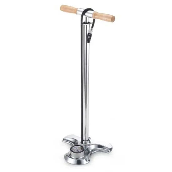 airbone Zt-908 Cnc Cykelpump, Silver, 300psi
