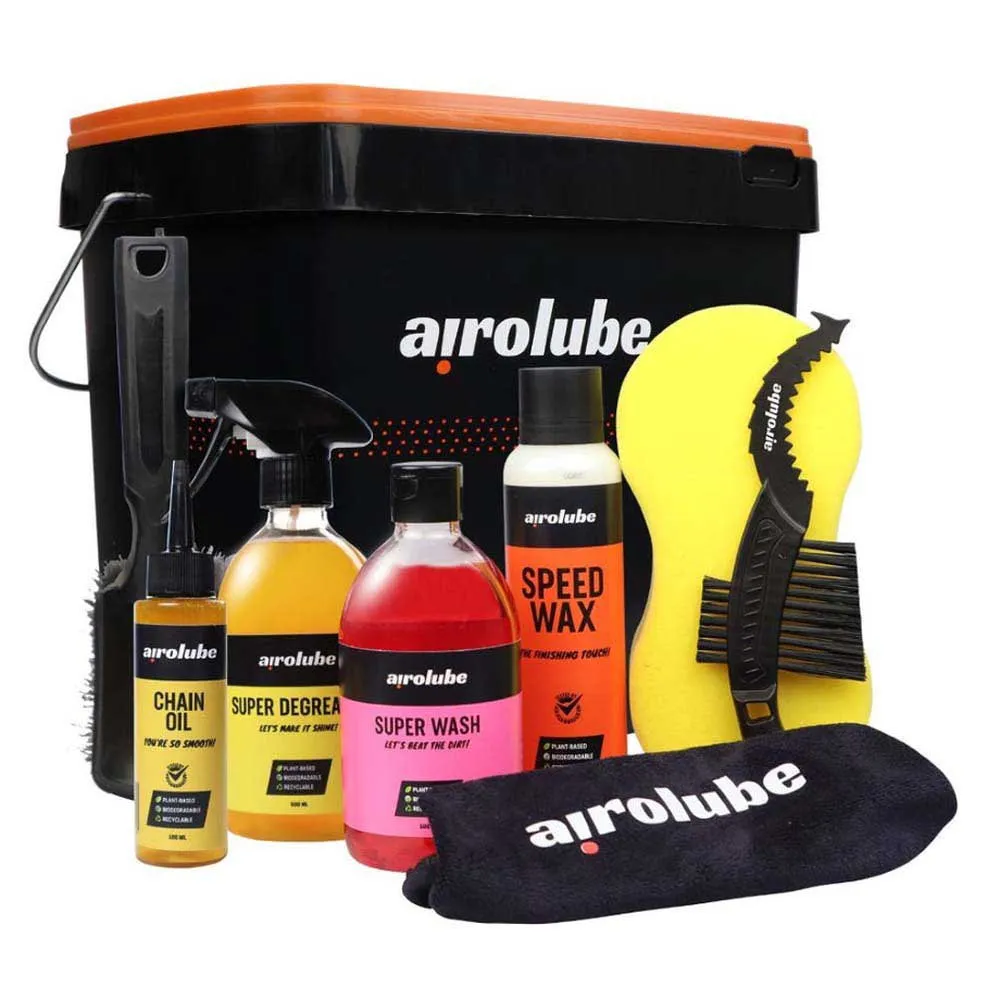 Airolube Cleanest Bike Essencials Oil Rengöringskit, Multicolor, One Size