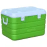 Akami Cb 60l Styv Bärbar Kylbox, Green / white, 63.7 x 39.7 x 43.2cm