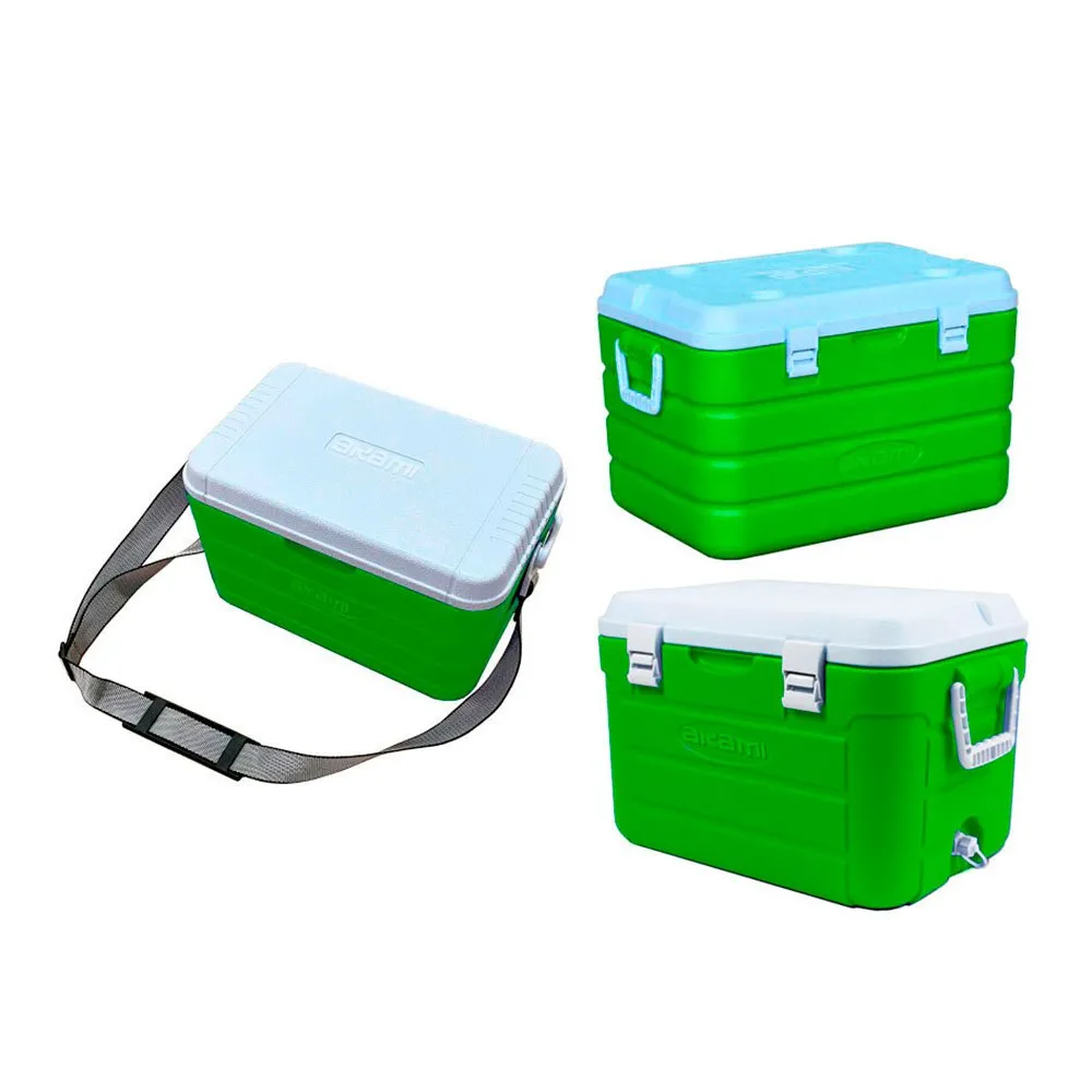 Akami Cb10/cb30/cb60 Styv Bärbar Kylbox, Green / white, One Size Akami Cb10/cb30/cb60 Styv Bärbar Kylbox, Green / white, One Size
