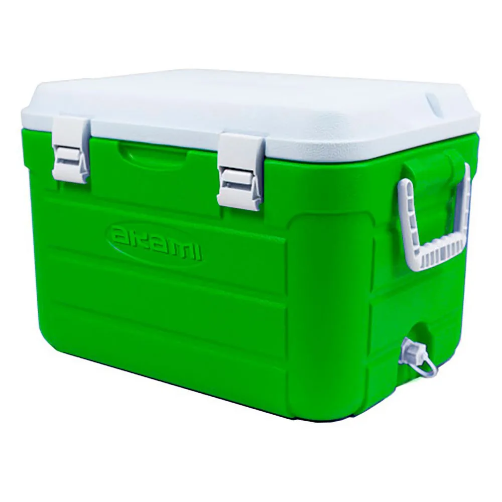 Akami Cb10/cb30/cb60 Styv Bärbar Kylbox, Green / white, One Size Akami Cb10/cb30/cb60 Styv Bärbar Kylbox, Green / white, One Size