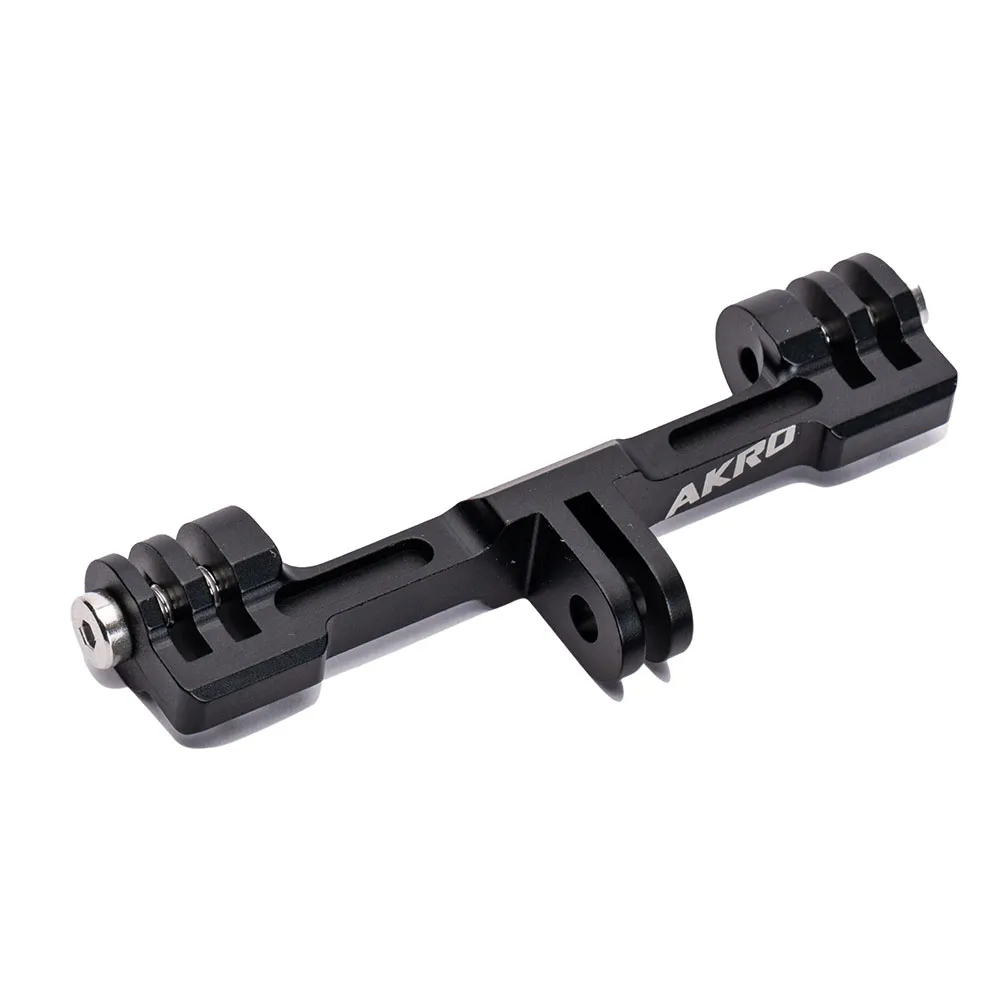 Akro Dubbel Förlängningsbar Frammontering För Cykelstyre 110mm, Black, One Size Akro Dubbel Förlängningsbar Frammontering För Cykelstyre 110mm, Black, One Size
