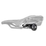 Akro Mount Saddle Rear Rail Universal Cykellampahållare, Black, One Size