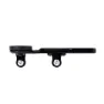 Akro Universellt Cykelstyrmontage Med Integrerad Trippel Barsked, Black, One Size
