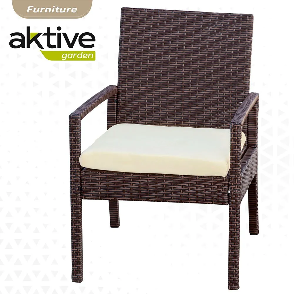 Aktive 2 Fåtöljer Med Bord unisex, Black, One Size