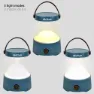 Aktive 2-i-1 63077 Led-campinglampa Usb-uppladdningsbar Dimbar 400 Lumens, Multicolour, One Size