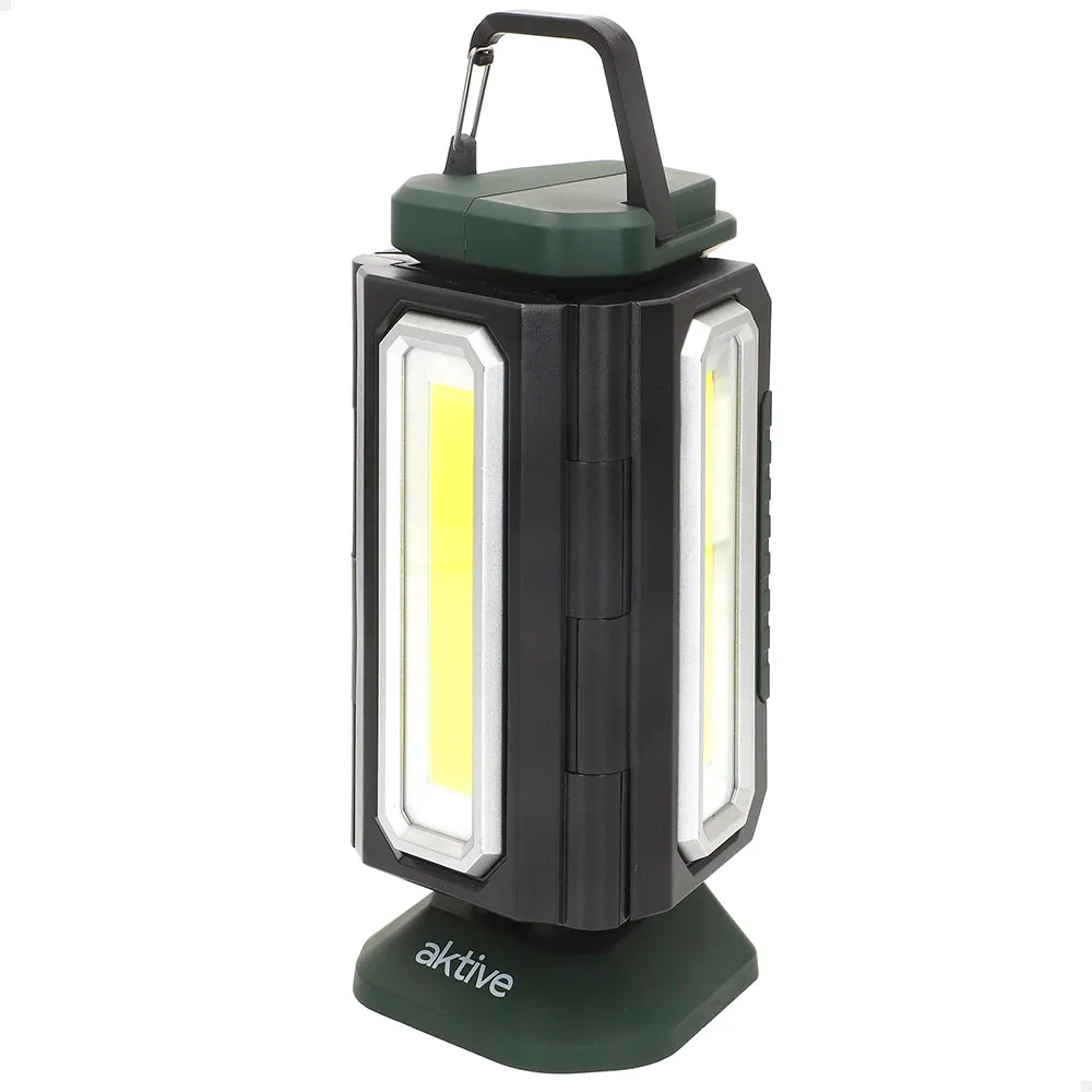 Aktive 3-i-1 61568 Trippel Utomhus-led-spotlight Usb Och Powerbank 1500 Lumens, Multicolour, One Size