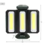 Aktive 3-i-1 61568 Trippel Utomhus-led-spotlight Usb Och Powerbank 1500 Lumens, Multicolour, One Size