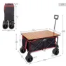 Aktive 360º Fällbart Vagnsbord unisex, Black / red, One Size